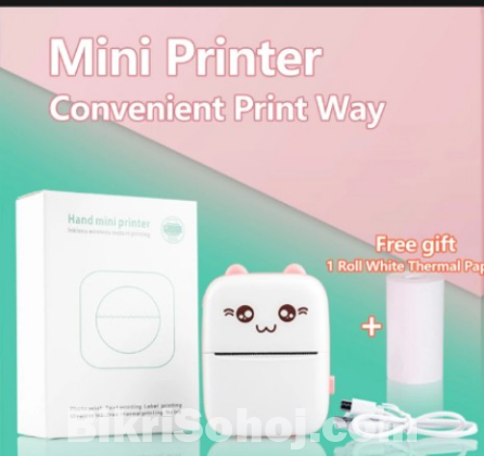 Portable mini printer